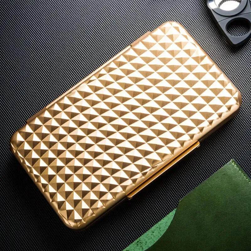 Custodia per Sigari di Lusso Portatile in Alluminio per Aviazione - EX-STOCK Canada