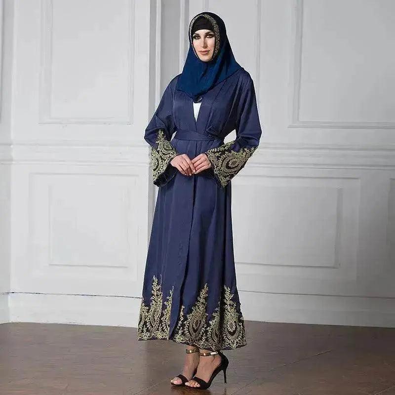 عباية فاخرة على الطراز العتيق جاكيت كيمونو للنساء العربيات في تركيا والشرق الأوسط - EX-STOCK Canada