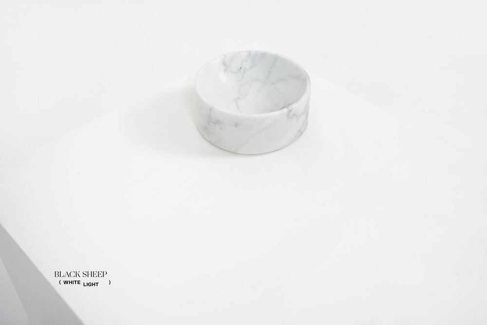 Bianco Carrara Marmor Tiefe SchaleEX-STOCK Canada