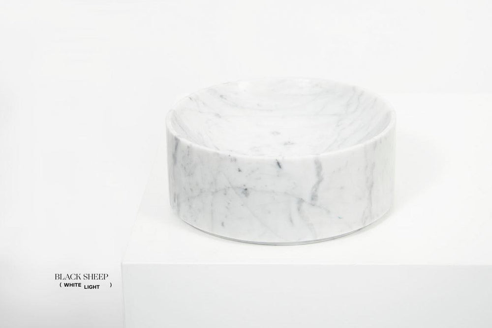 Bianco Carrara Marmor Tiefe SchaleEX-STOCK Canada