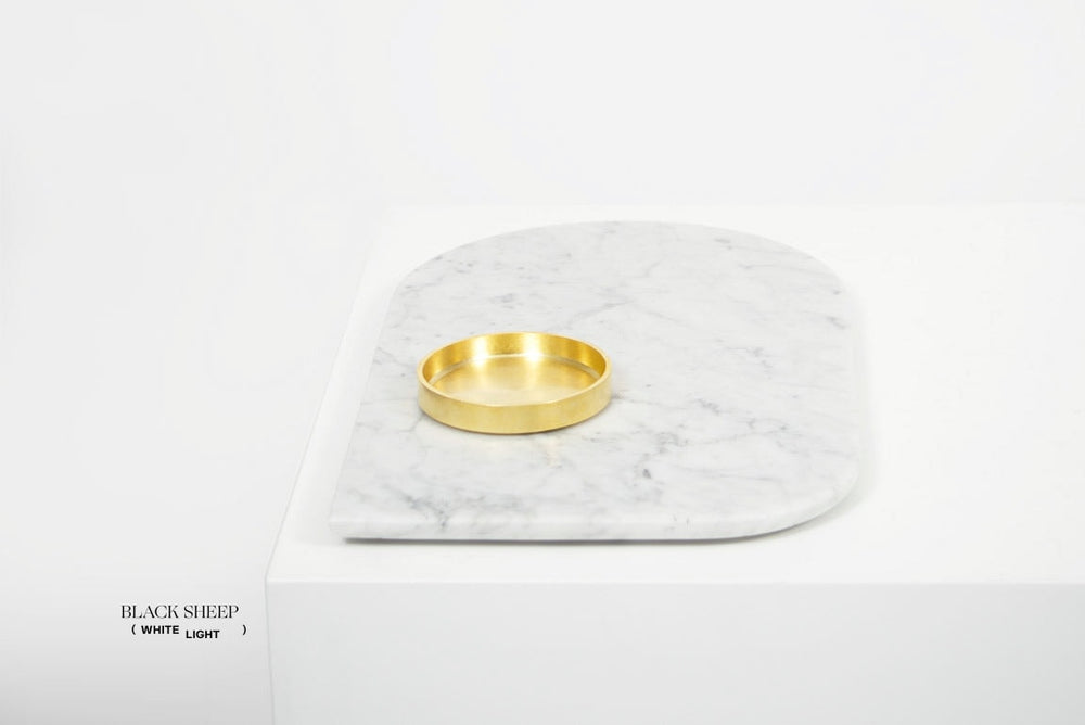 Serviertablett aus Bianco Carrara MarmorEX-STOCK Canada