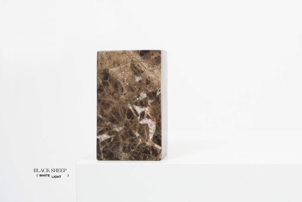 Dark Emperador Marble Asymmetric Book Ends EX-STOCK Canada