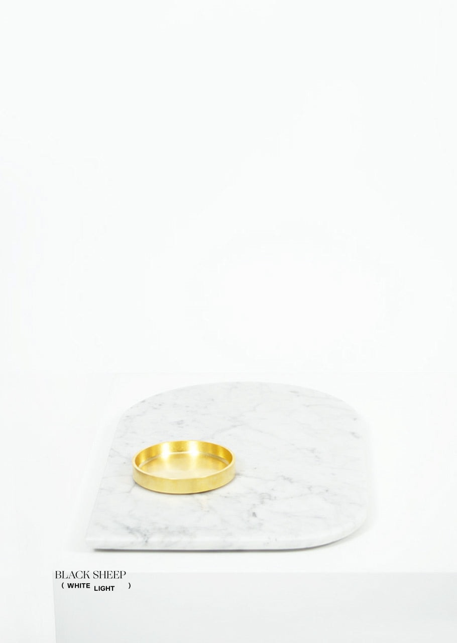 Serviertablett aus Bianco Carrara MarmorEX-STOCK Canada