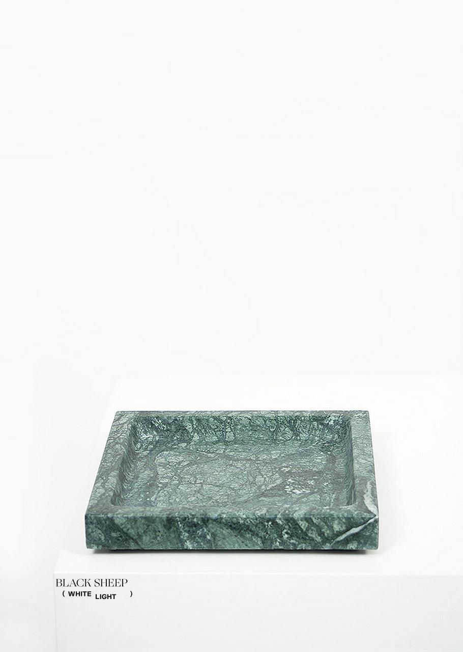 Empress Green Marble Square Tray EX-STOCK Canada