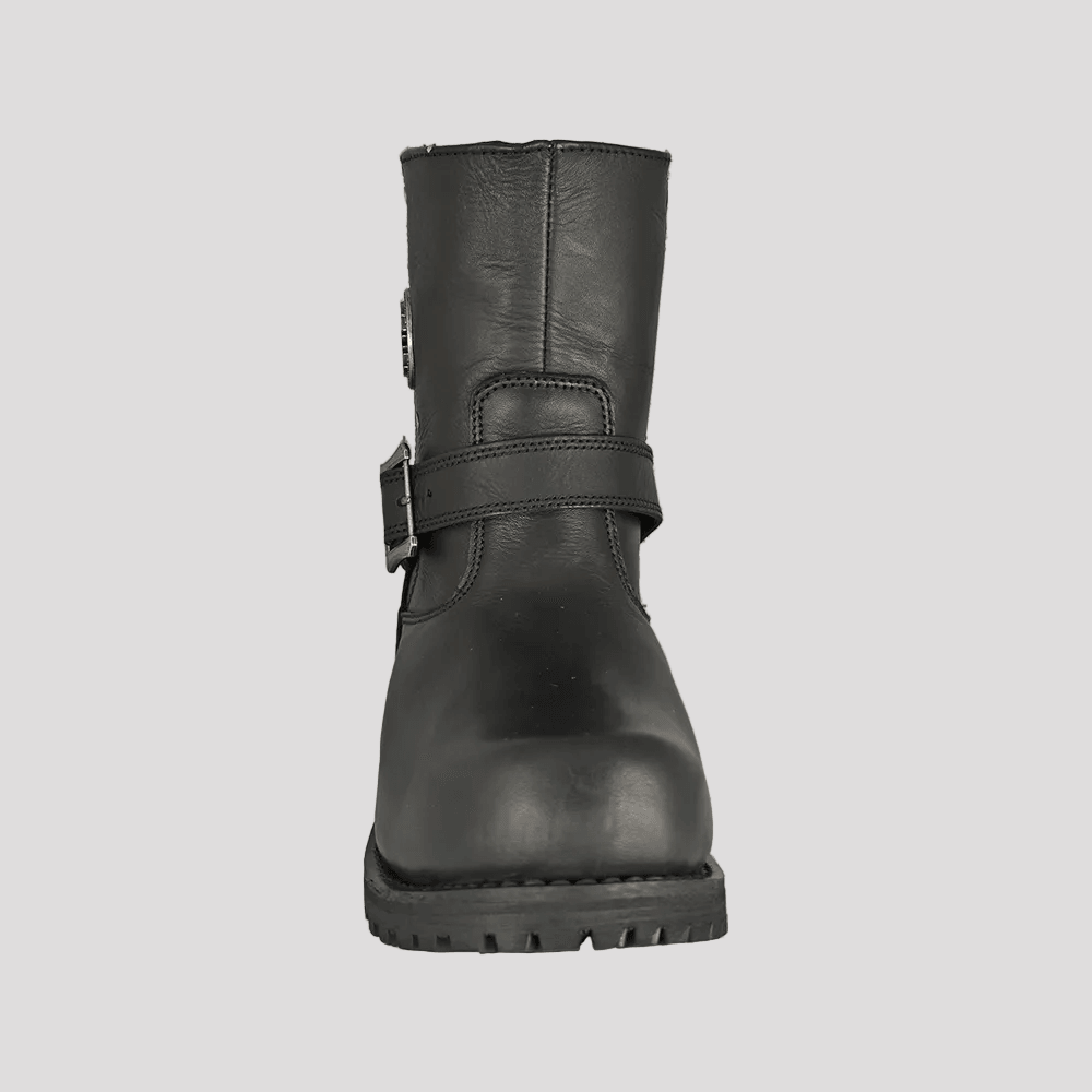 Milwaukee Leather Men's Wide 6" Side Zip Motorcycle Boots