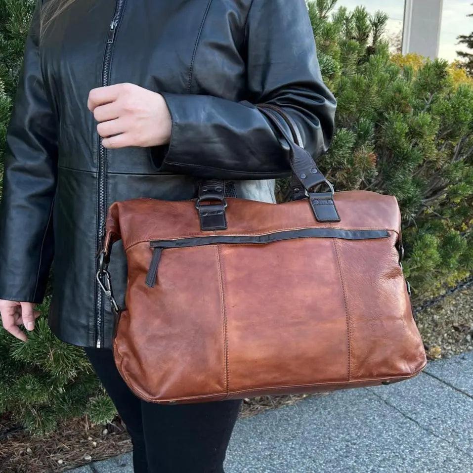 MET Carry-On Leather Duffle Bag with Short Handles EX-STOCK Canada
