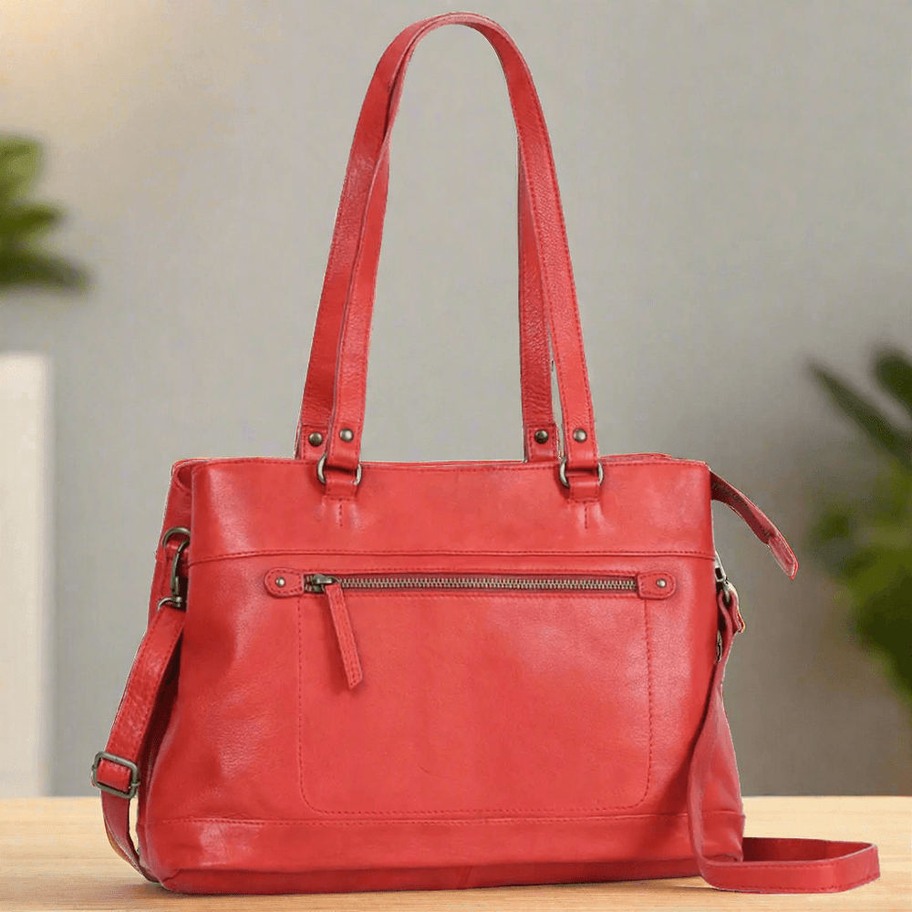 MET Classic Ledertasche mit zwei GriffenEX-STOCK Canada