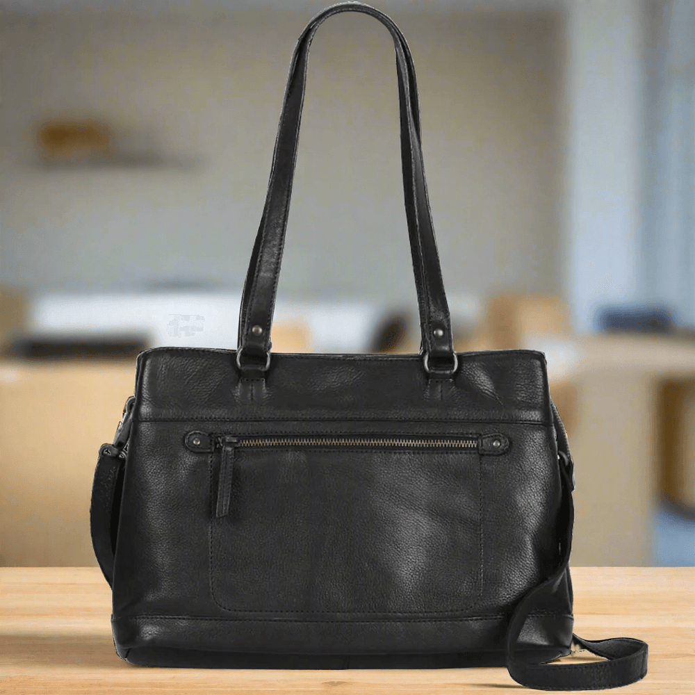 MET Classic Ledertasche mit zwei GriffenEX-STOCK Canada