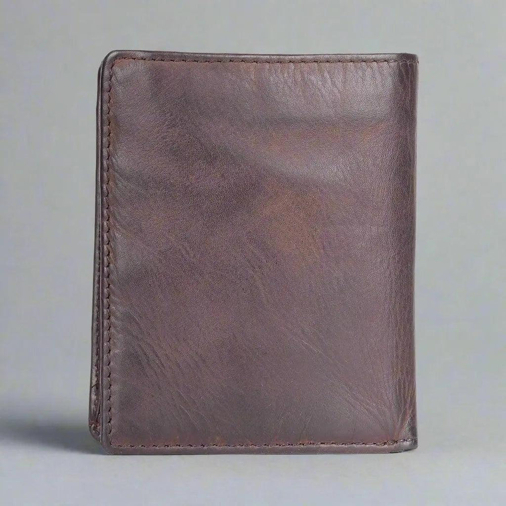 Portafoglio Verticale in Pelle da Uomo MET LavatoEX-STOCK Canada
