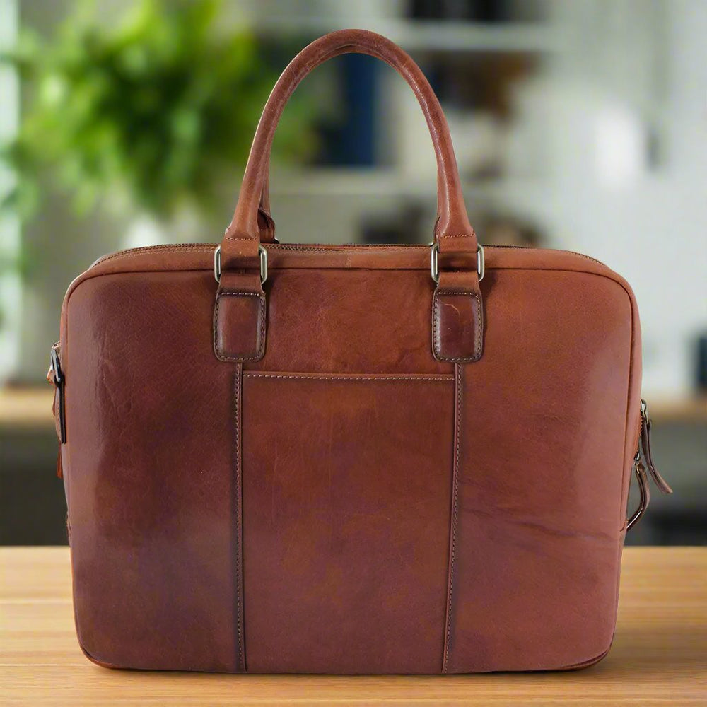 MET Leather Briefcase Messenger | Laptop Bag EX-STOCK Canada