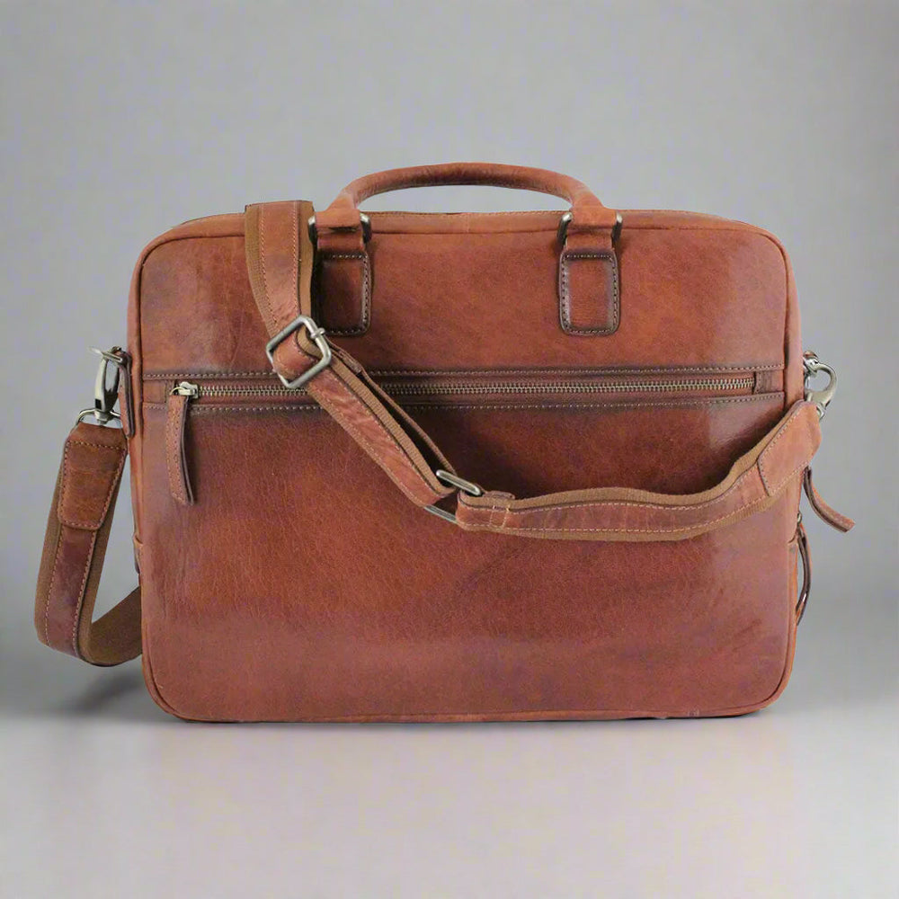 MET Leather Briefcase Messenger | Laptop Bag EX-STOCK Canada