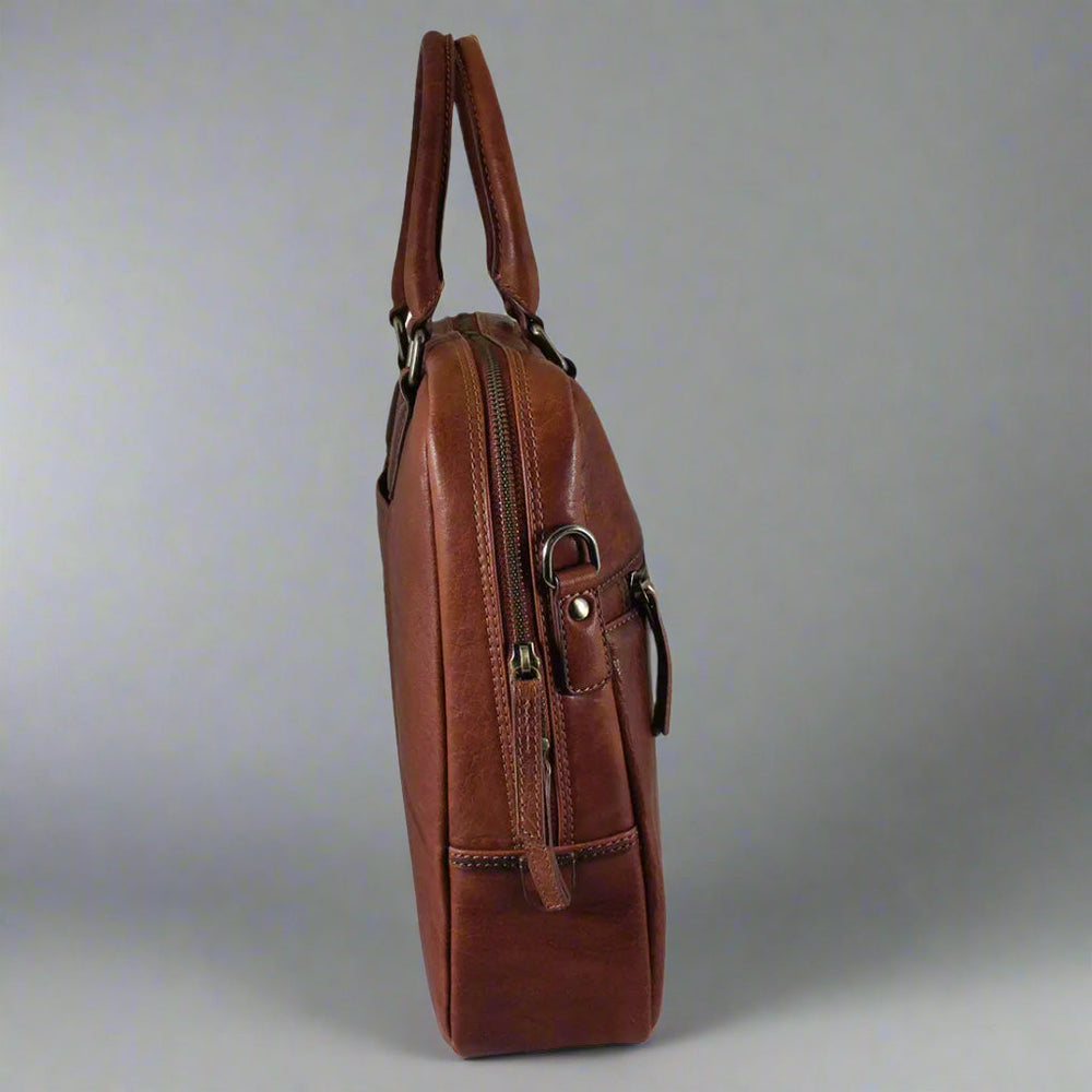 MET Leather Briefcase Messenger | Laptop Bag EX-STOCK Canada