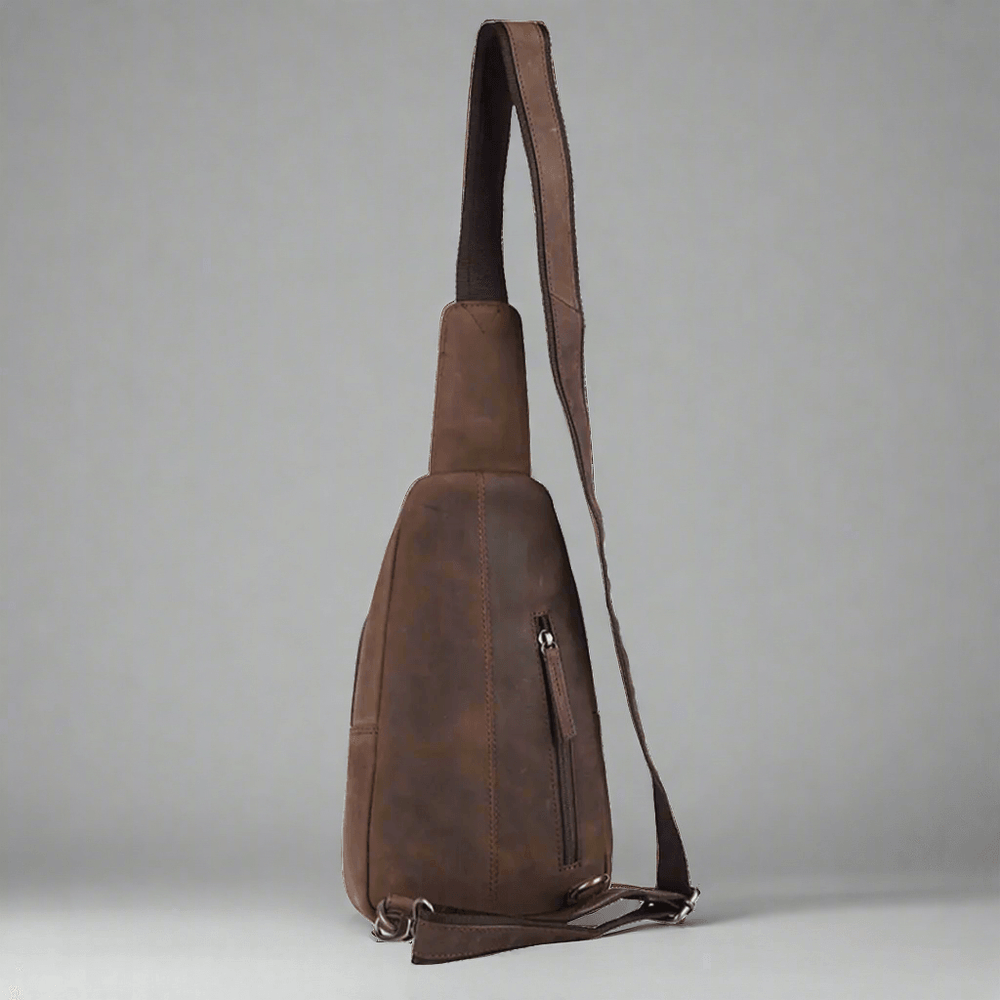 Sac à dos poitrine en cuir MET à épaules découvertesEX-STOCK Canada