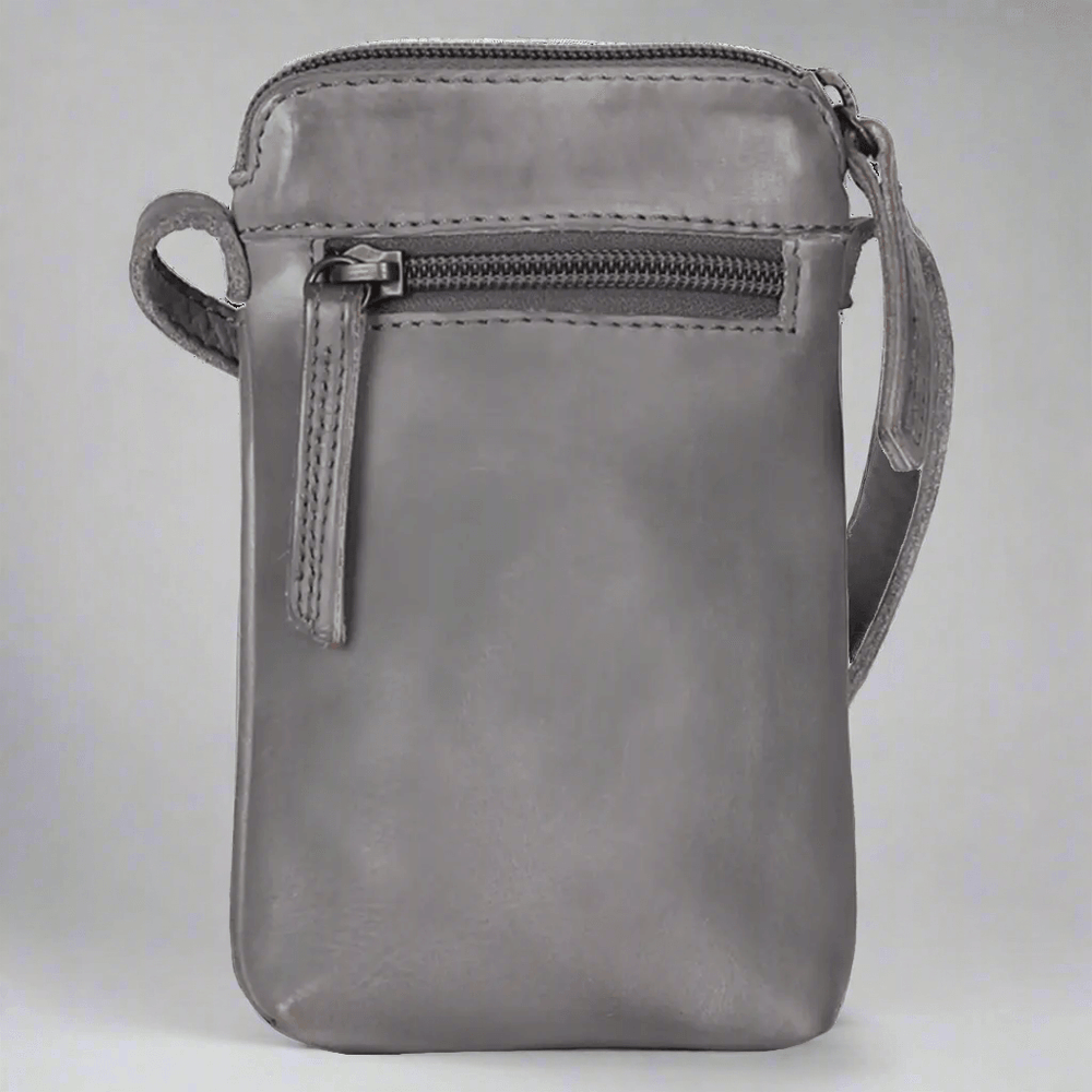 MET Small Leather Crossbody Bag | Compact Phone Bag with Front & Back Pockets EX-STOCK Canada