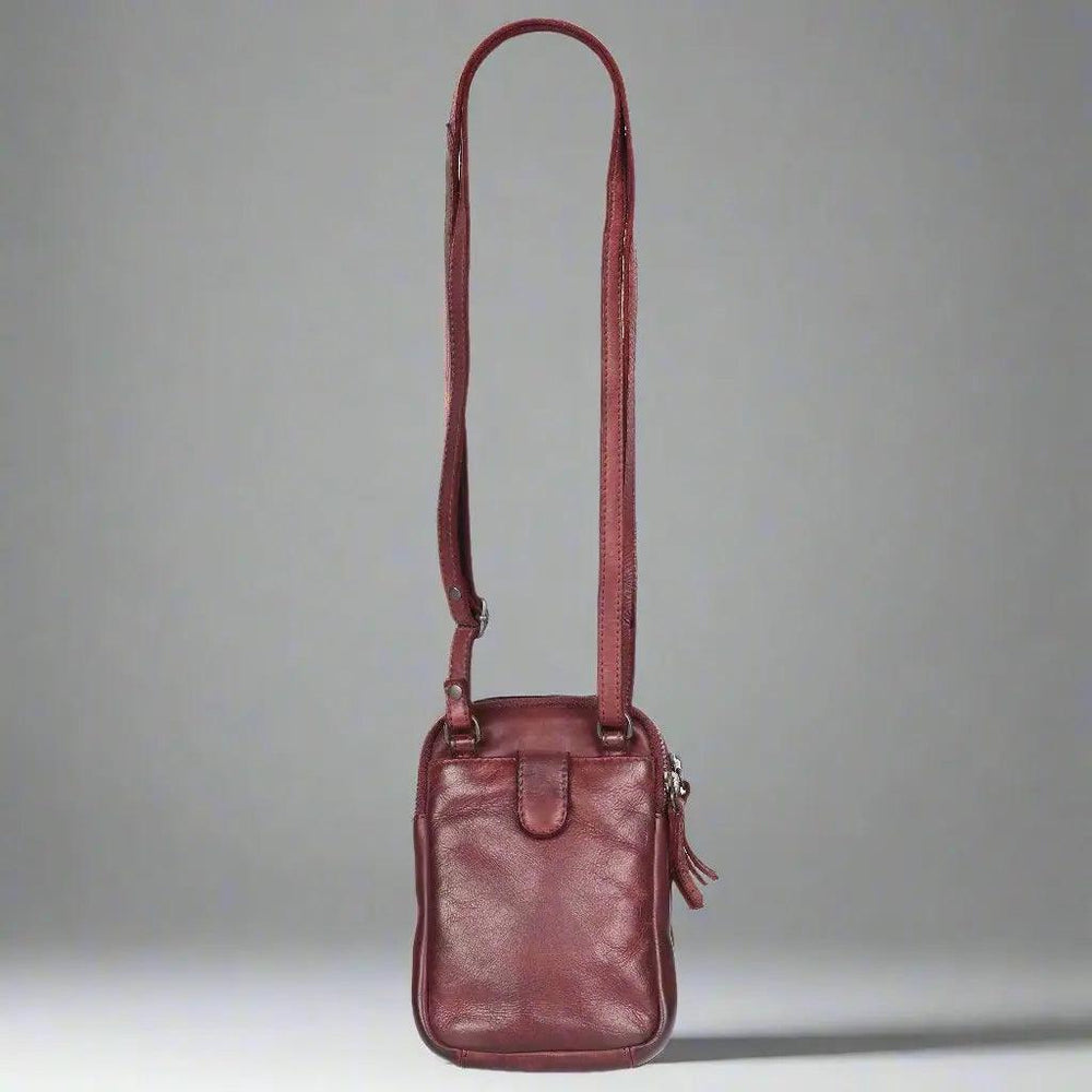 Borsa a tracolla piccola in pelle METEX-STOCK Canada