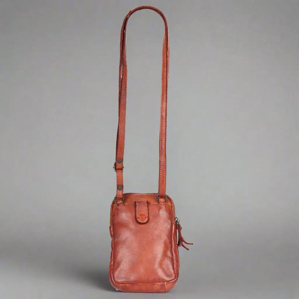 Borsa a tracolla piccola in pelle METEX-STOCK Canada