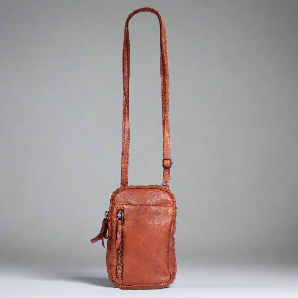 Borsa a tracolla piccola in pelle METEX-STOCK Canada