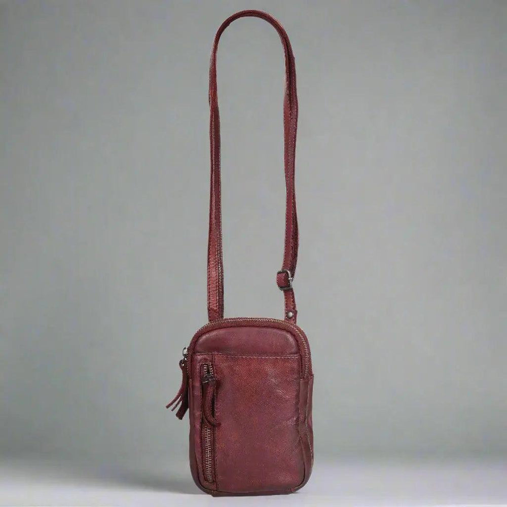 Borsa a tracolla piccola in pelle METEX-STOCK Canada