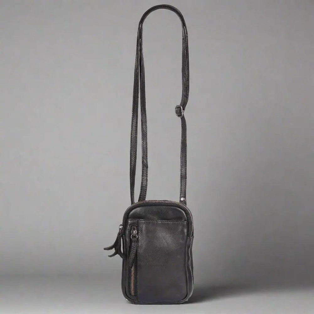 Borsa a tracolla piccola in pelle METEX-STOCK Canada