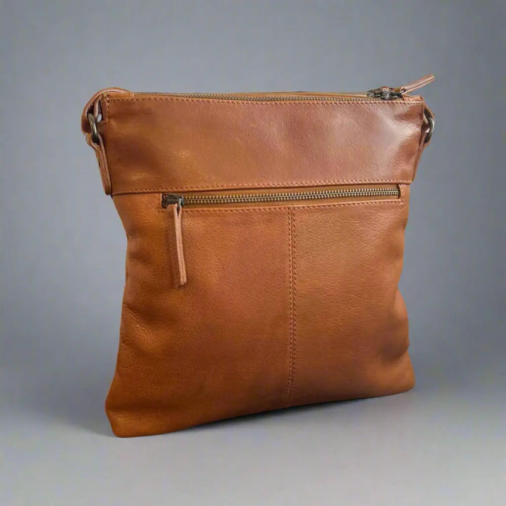 Sac à main en cuir MET à trois compartiments, sac bandoulièreEX-STOCK Canada