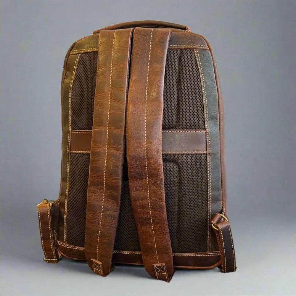 MET Two Adjustable Strap Leather Sundaland Backpack EX-STOCK Canada