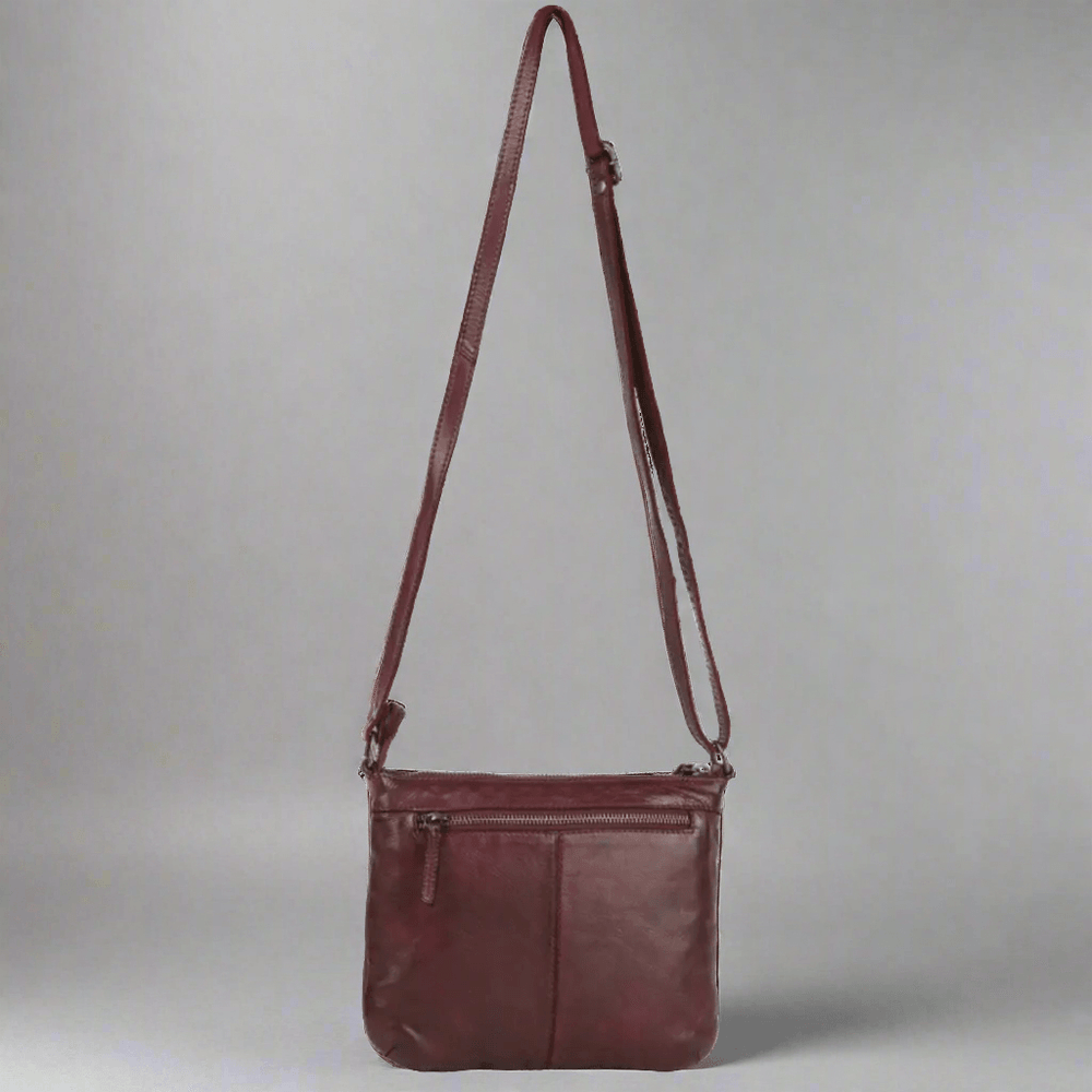 ¡Bolsa de cuero cruzada MET V StitchEX-STOCK Canada