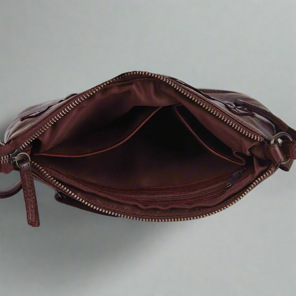 MET V Stitch Crossbody Leather Bag EX-STOCK Canada