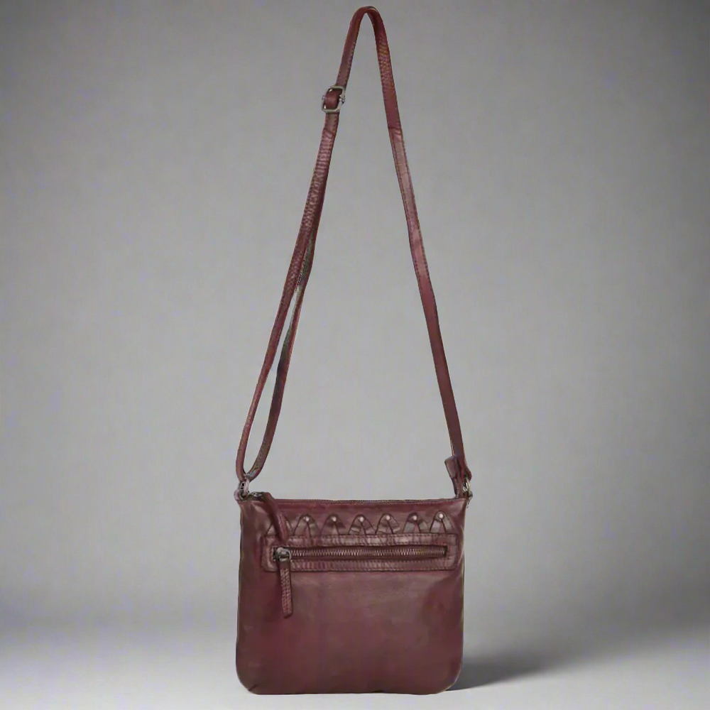 MET V Stitch Crossbody Leather Bag EX-STOCK Canada