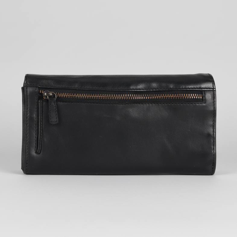 Cartera de piel con pestaña cuadrada para mujer BOL - EX-STOCK Canada