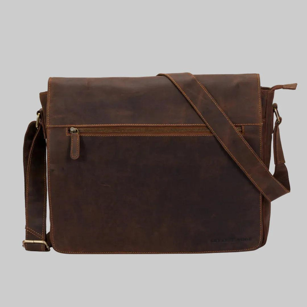 Greenwood Leder Laptoptasche
