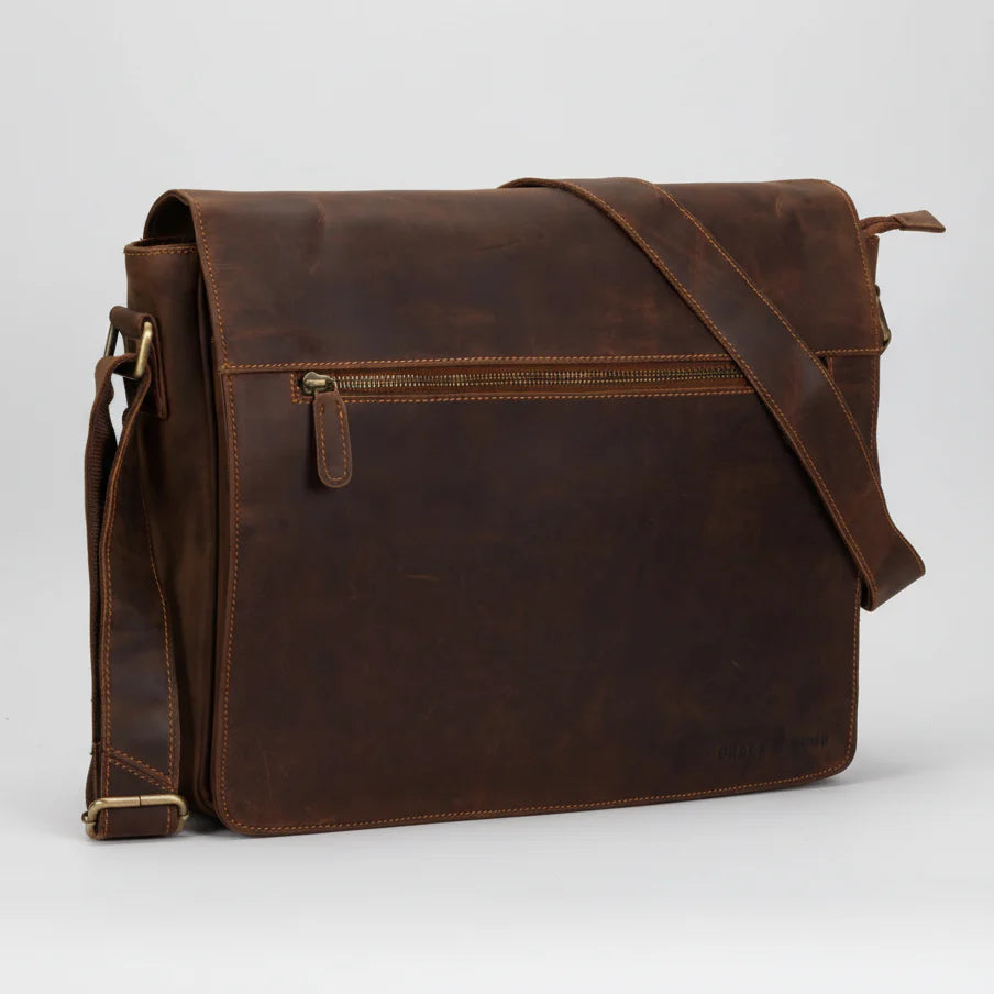 Greenwood Leather Laptop Bag EX-STOCK Canada