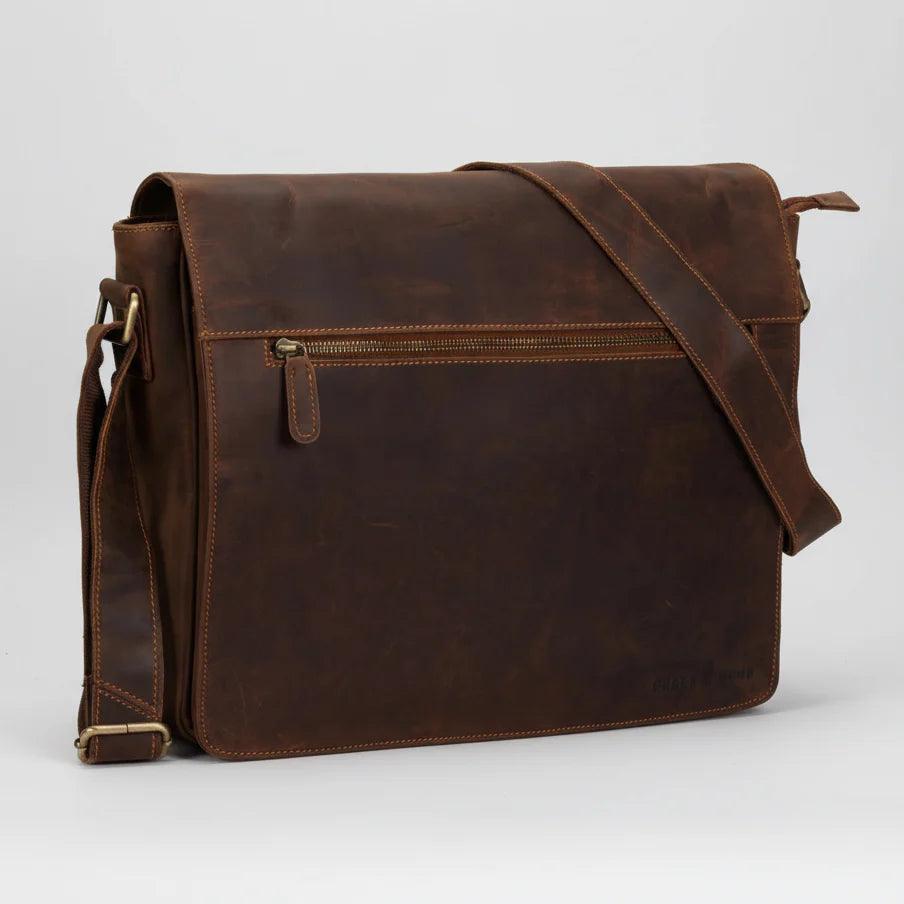Greenwood Leder Laptoptasche