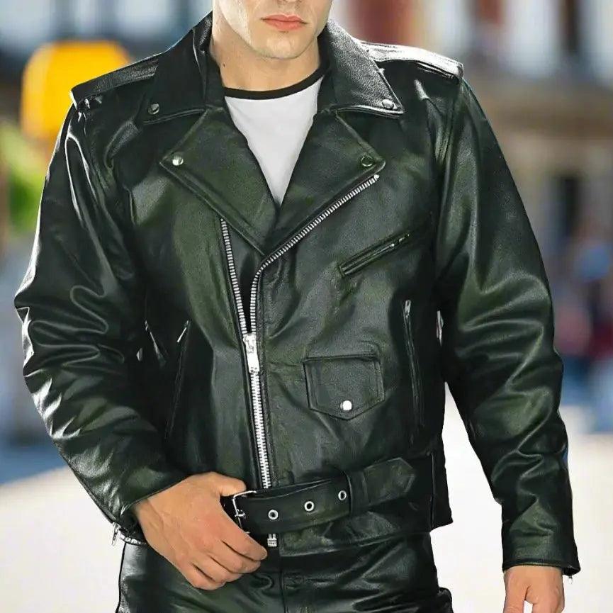 X Element Herren Leder MotorradjackeEX-STOCK Canada