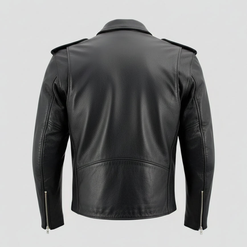 Giacca da moto in pelle da uomo X Element