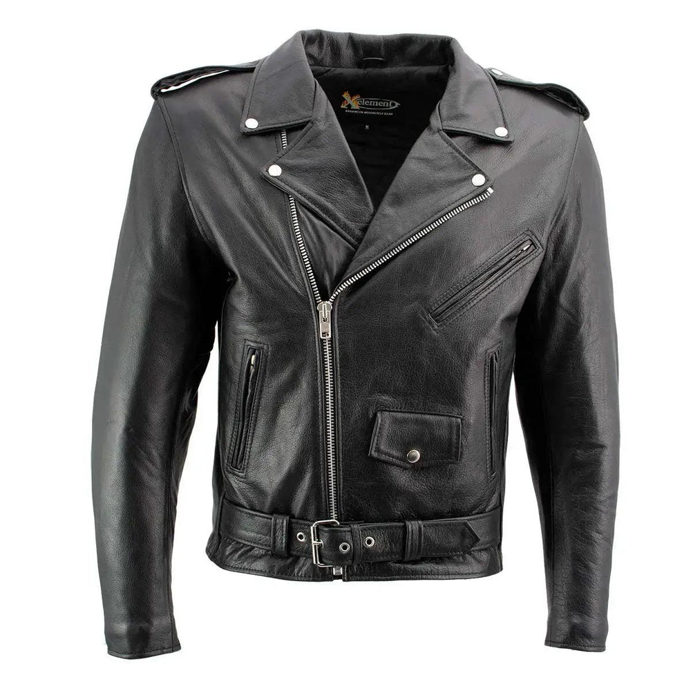 X Element Herren Leder MotorradjackeEX-STOCK Canada