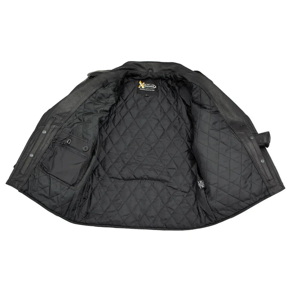 X Element Herren Leder MotorradjackeEX-STOCK Canada
