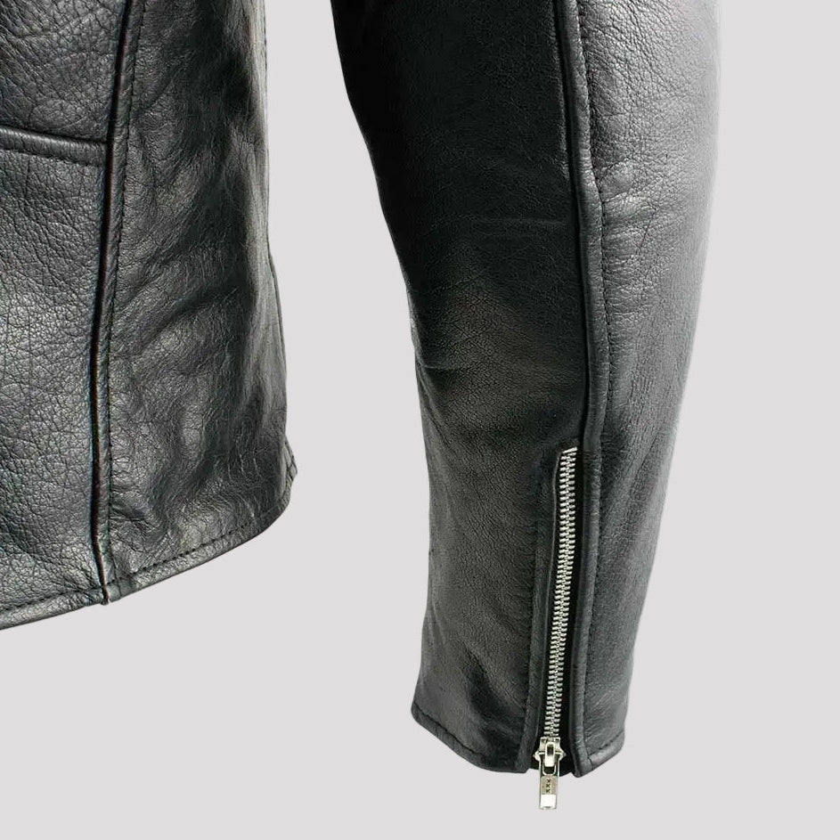 Giacca da moto in pelle da uomo X Element