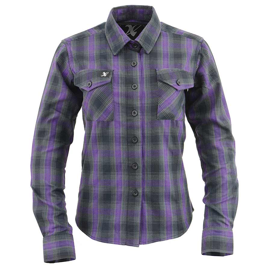 Chemise à carreaux renforcée pour femmes Milwaukee LeatherEX-STOCK Canada