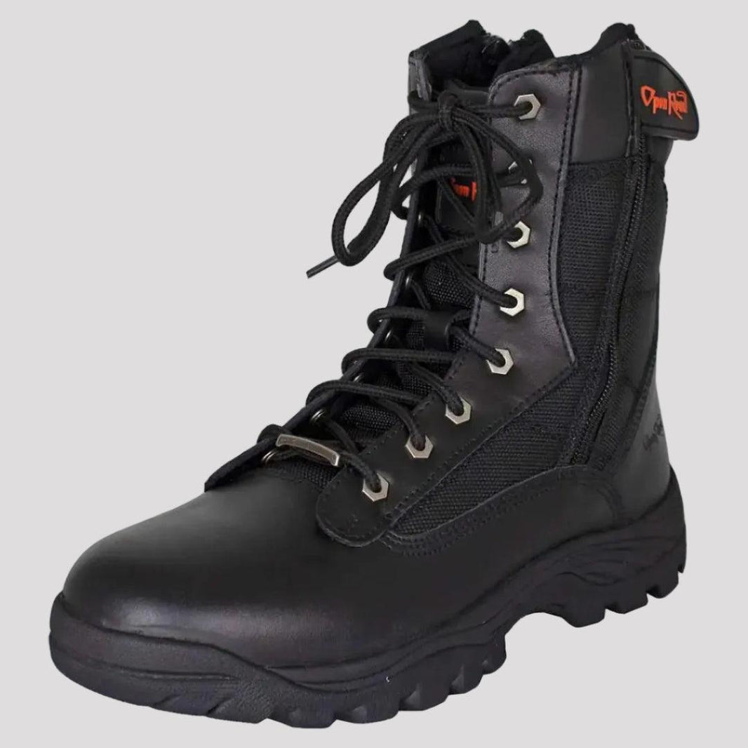 Botas de motociclista Open Road para hombre Swat