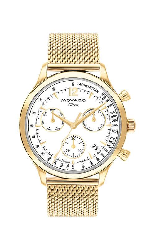 Movado Heritage Serie Circa Chronograph Uhr 3650138 - EX-STOCK Canada