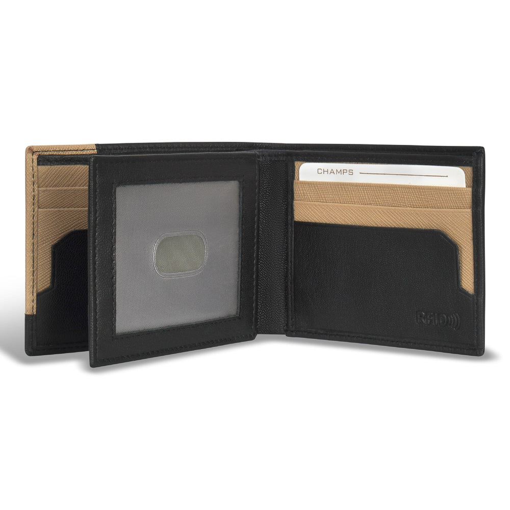 Iconic / Leather Center Wing Wallet EX-STOCK Canada