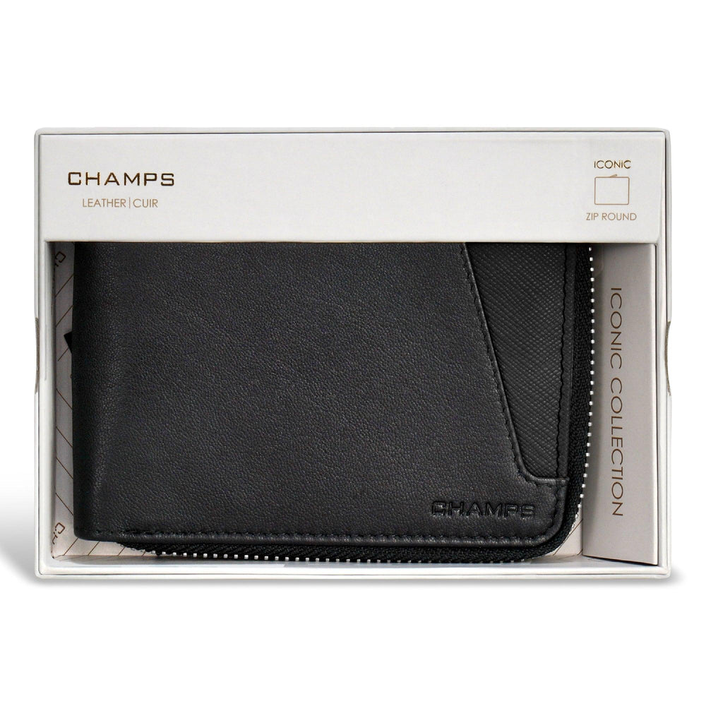 Iconic / Leather Zip Around Wallet EX-STOCK Canada