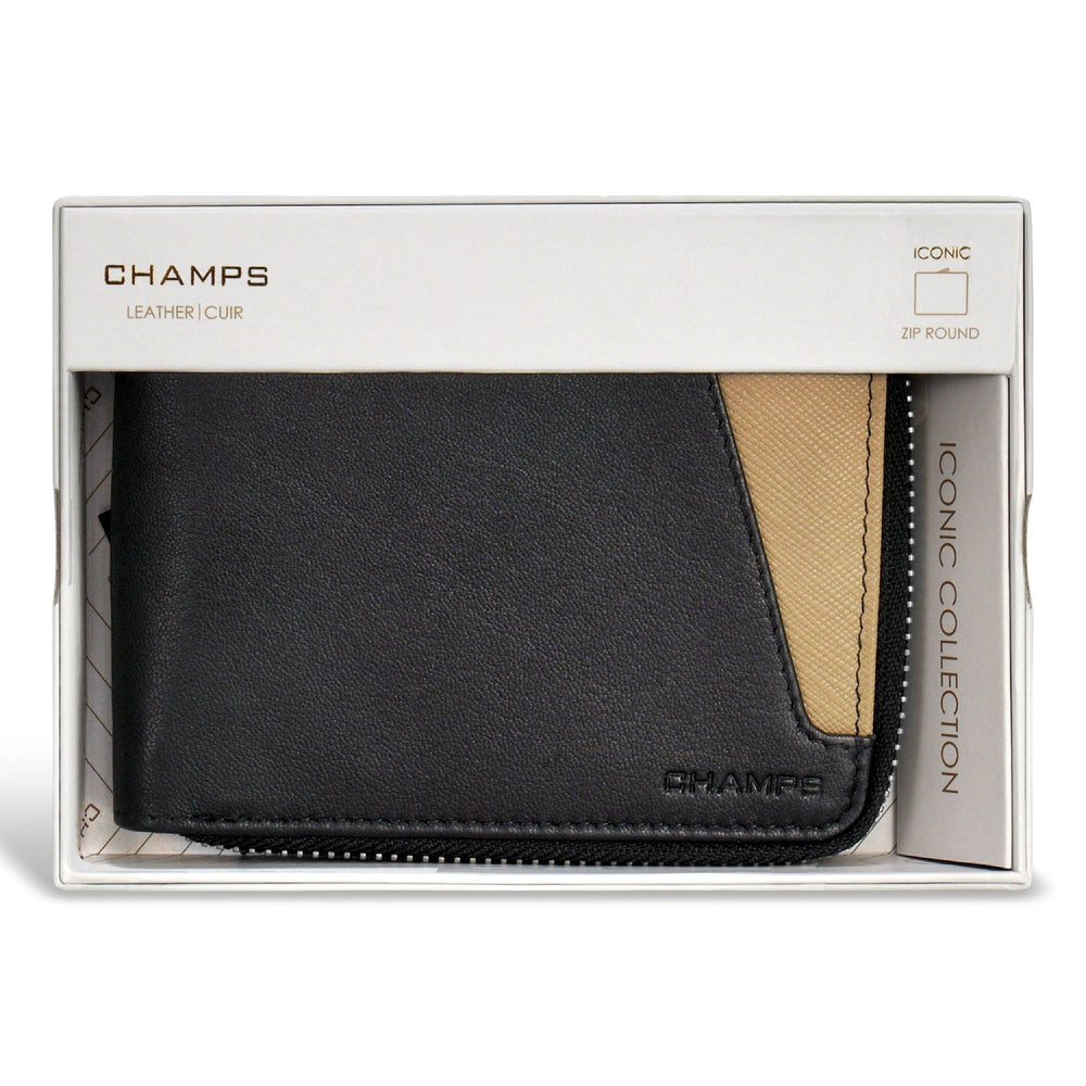 Iconic / Leather Zip Around Wallet EX-STOCK Canada