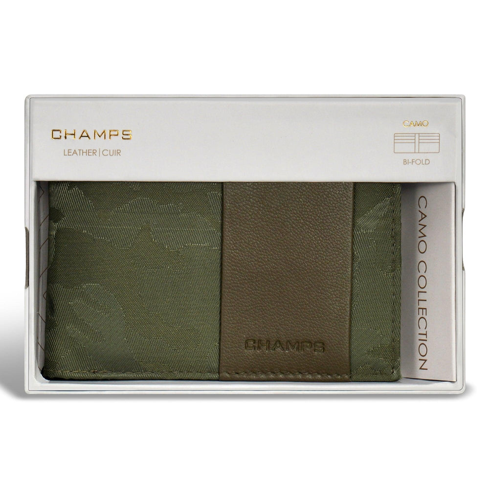 Tarn-/Leder-Bifold-GeldbörseEX-STOCK Canada