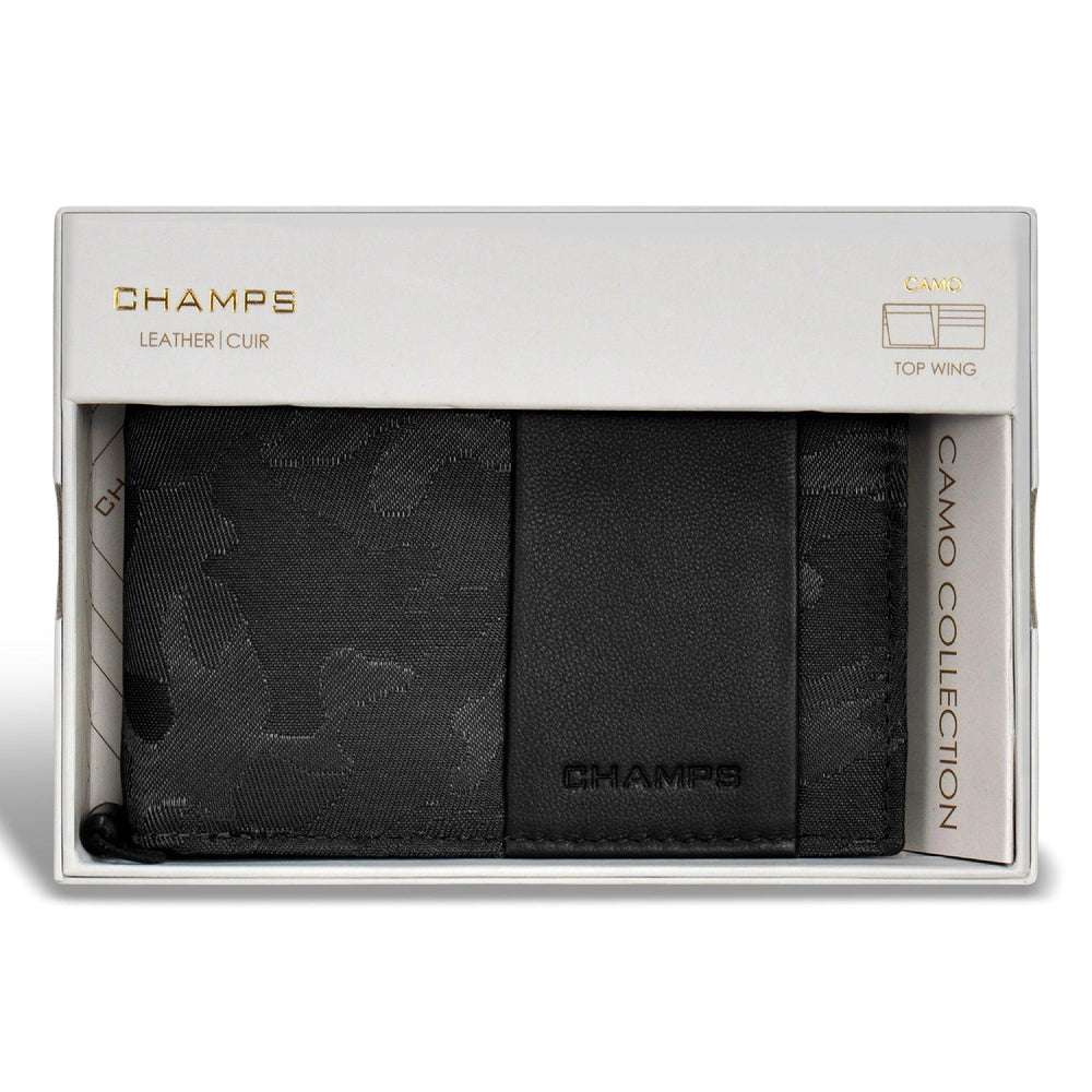 Camo / Leather Top Wing Wallet EX-STOCK Canada