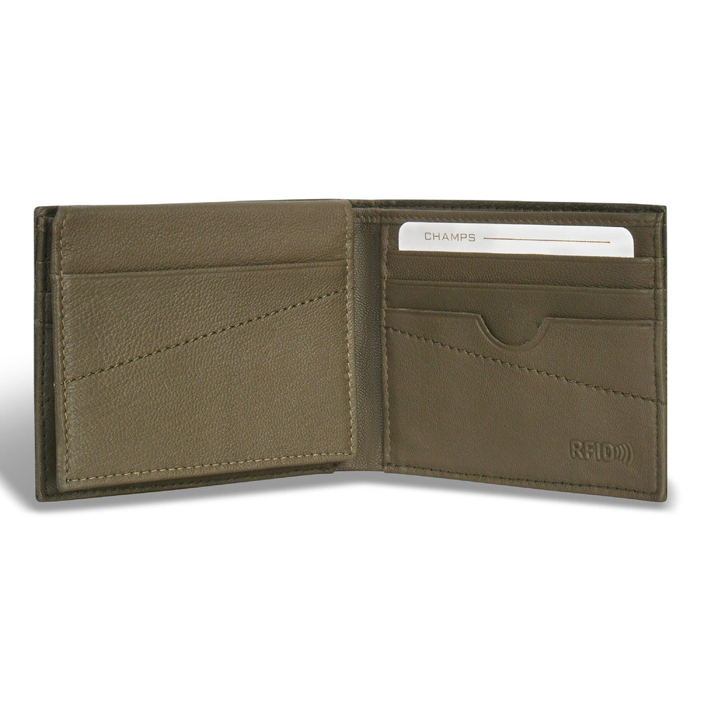 Camo / Leather Top Wing Wallet EX-STOCK Canada