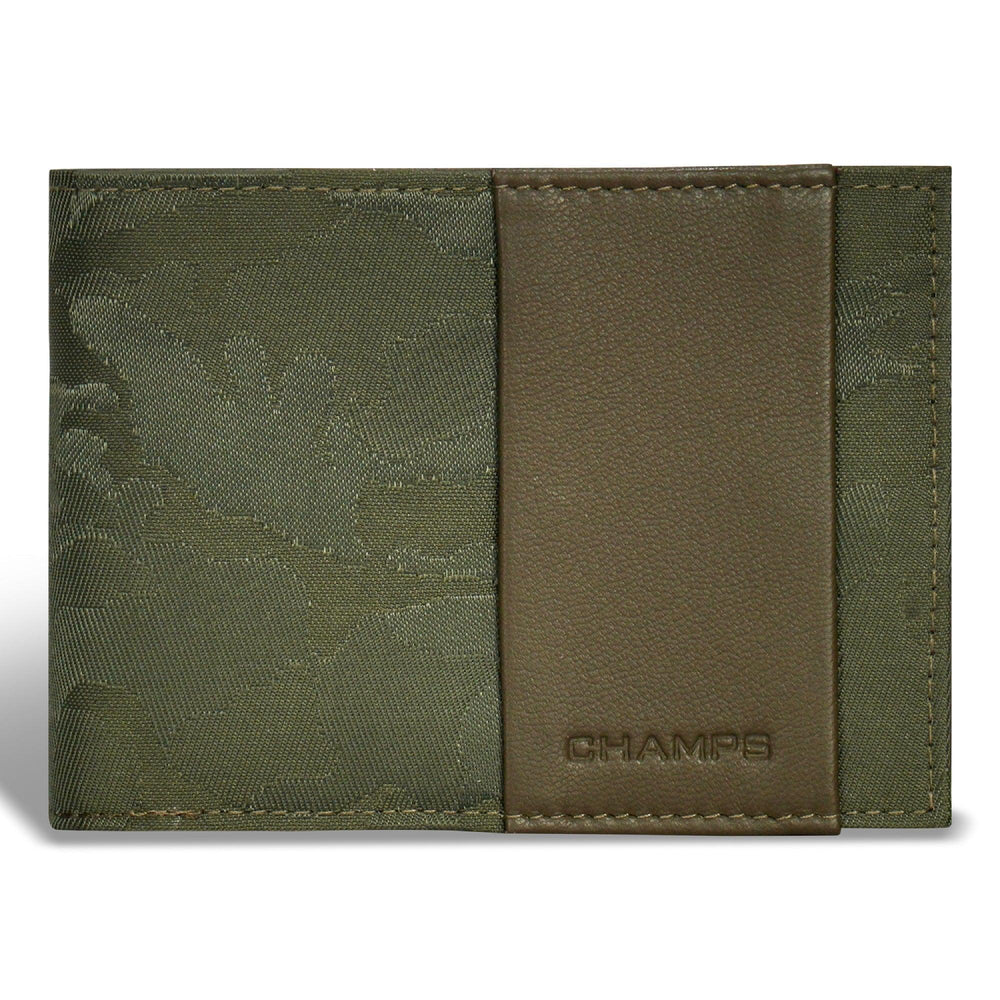 Cartera Central de Ala de Camuflaje / CueroEX-STOCK Canada