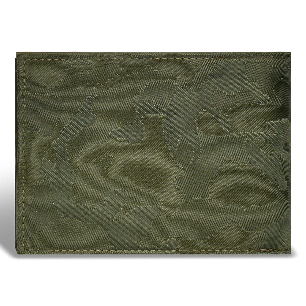 Cartera Central de Ala de Camuflaje / CueroEX-STOCK Canada