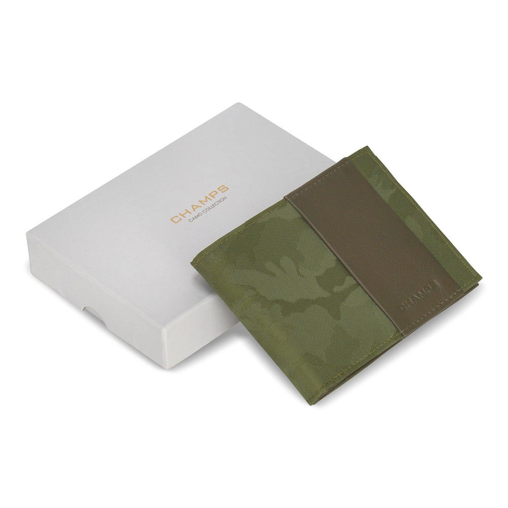 Cartera Central de Ala de Camuflaje / CueroEX-STOCK Canada