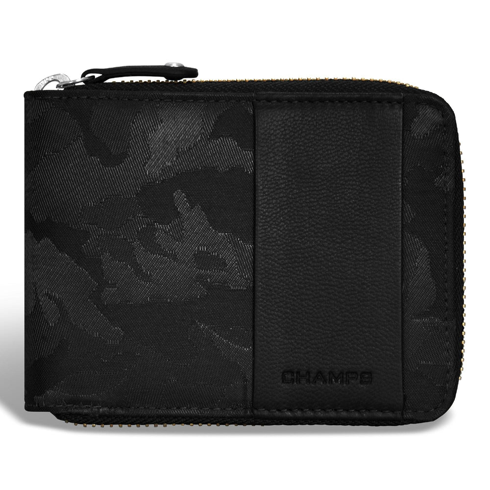Camouflage- / Leder-Reißverschluss-GeldbörseEX-STOCK Canada